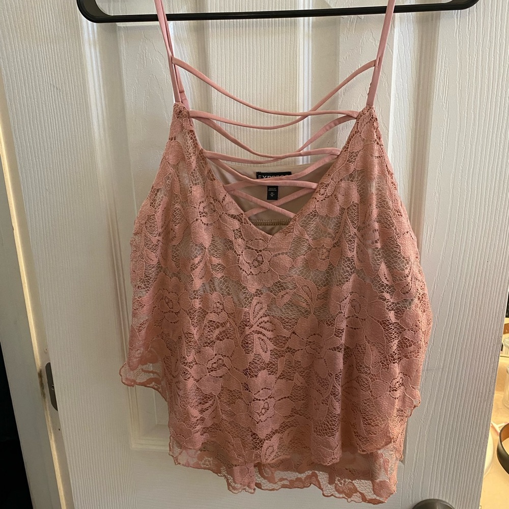 Express Strappy Flowy Tank